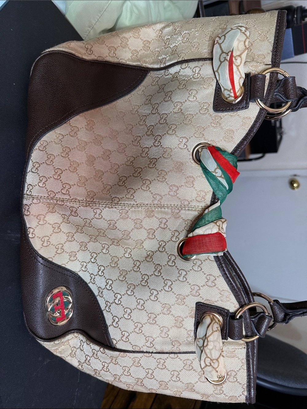 Vintage handbag large size great condition - Picture 7 of 8